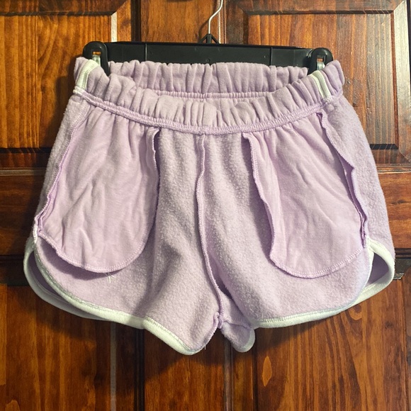 Victoria’s Secret PINK Lilac Purple 2.5” Curved Hem Sweat Shorts Script Logo XS - Picture 10 of 12